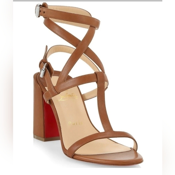 NWB Christian Louboutin Bombinissima 85 Sandals - Authentic! - Picture 1 of 14